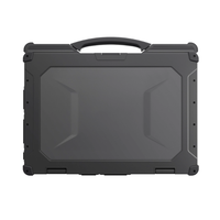Laptop kasar 14 inci kualitas tinggi, PC Notebook kuat industri Intel Core I5/i7 Win 10/11 baterai panjang IP65 sidik jari RJ45
