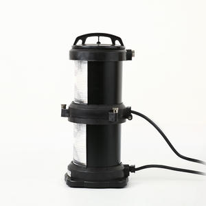 ไฟสัญญาณเดินเรือแบบสองชั้น CXH4-101P สำหรับติดตั้งภายนอก โปร่งใส ใช้สำหรับการเดินเรือ 370424 ฮาร์ดแวร์ทางทะเล แบบล็อค - Product Image 1