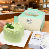 Boîte à gâteaux personnalisée Offre Spéciale avec poignée Boîte d'emballage de pâtisserie de luxe pour boulangerie, pâtisserie, emballage cadeau à emporter pour dessert de fête de mariage
