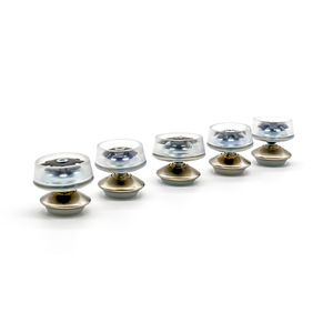 <span class=keywords><strong>Pieds</strong></span> de Table de chaise de réglage de fil, <span class=keywords><strong>pieds</strong></span> de Table, meubles réglables, patins pivotants ronds transparents, patins universels, patins en acier - Product Image 3