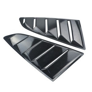 Aérations de capot Ford Mustang en ABS noir, garniture de calandre avant CFK08-BK - Product Image 4