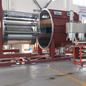 آلة تعدين الفراغ معدات تفريغ للأفلام البلاستيكية طبل Ldpe Bopet ، Bopp Hologogرافيم - Product Image 1