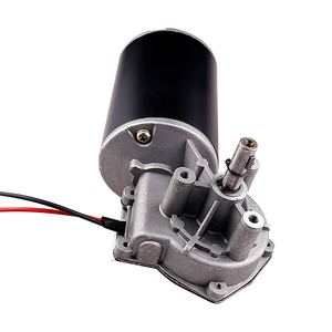 Transmission Gearbox Reduction High Torque D76R D76L DC 12v24v Reduction Motor Worm Gear Motor 24V 12 Volt - Product Image 1