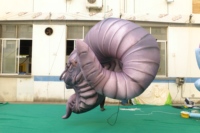 Tête de taureau démoniaque gonflable géante pour Halloween, publicité gonflable suspendue durable