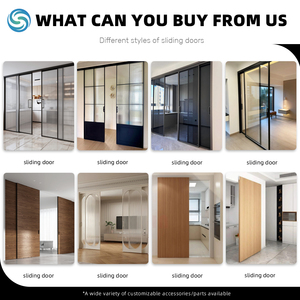 Cực kỳ hẹp khung cửa trượt lớn xem quá khổ cách nhiệt Lowe cửa kính trượt - Product Image 5