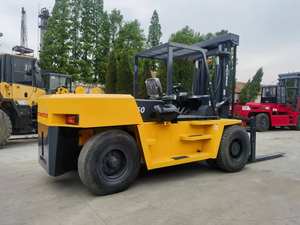 Chariot élévateur diesel Komatsu FD150 d'occasion 2018-2024 Bon marché de 15 tonnes avec composants à noyau d'origine de la pompe à moteur japonaise - Product Image 5