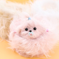 Tiges de chenille en peluche super denses de 40 mm pour cheveux longs, fabrication artisanale DIY, bâtonnets torsadés épais et flexibles, vente en gros, pour lapins