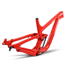 Marco de Enduro de carbono 27,5er 29ER SUSPENSIÓN COMPLETA, cuadro de bicicleta de montaña P9 con choque de 210x55mm, gran oferta - Product Image 2