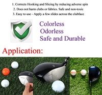 WBG Slick Stick Golf Compound Anti-Slice,Golf Slice & Hook Eliminator Augmenter la distance et améliorer la précision Graisse pour accessoires de golf