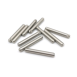 Usinage automatique de tour d'usine goupilles rondes personnalisées tige de goupille de goupille d'acier inoxydable avec des goupilles de positionnement de moletage - Product Image 3
