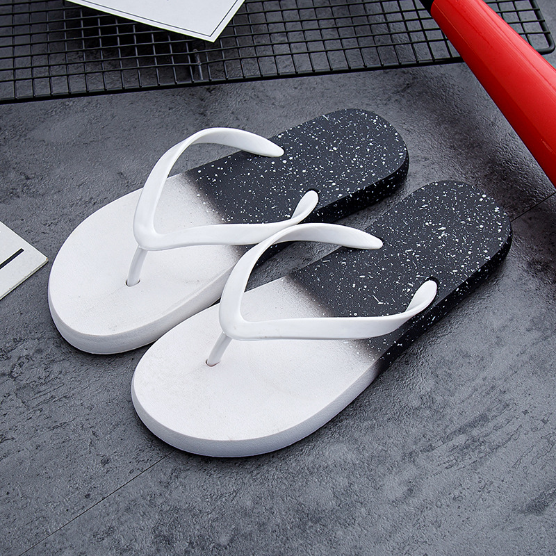 2023 Gradient Flip-flops Women Summer Beach Shoes Non-slip Flip-flops Slippers