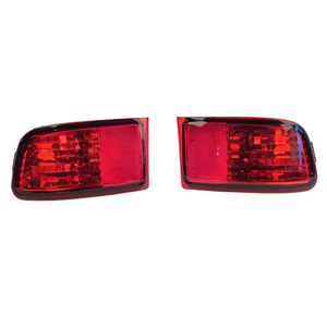 Luces Antiniebla Traseras para Toyota Prado FJ120 81591-60132 81581-60102, Material de PC para Reemplazo o Reparación - Product Image 4