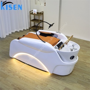 KISEN Luxury Salon Equipment Shampoo Chair Japanese Head Spa Electric Intelligent Spa Massage Table Head Spa Shampoo <b>Bed</b> - Product Image 4