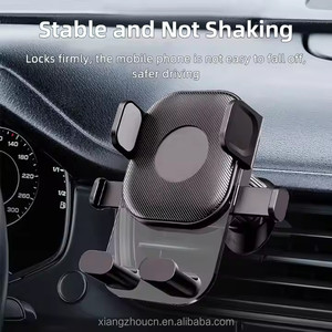 Factory Outlet Soporte de teléfono móvil giratorio de 360 grados para coche Soporte de teléfono móvil de ventilación retráctil - Product Image 5