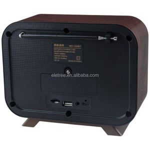 Eletree MD-1301BT Meier Retro bảng có thể sạc lại đài phát thanh BT Loa <span class=keywords><strong>Radio</strong></span> Plug-in tường với núm xoay tuyệt vời cho nhà - Product Image 5