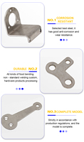 Pièce en acier sur mesure, estampée en laiton, à débosselage profond, avec une tolérance de +/-0,002~+/-0,031 mm, certifiée ISO9001