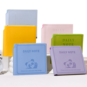 Tùy chỉnh A7 <span class=keywords><strong>mini</strong></span> da kế hoạch máy tính xách tay Túi xách tay Tạp Chí Nhật ký văn phòng phẩm và trường học Nguồn cung cấp bán buôn 10*10cm - Product Image 5