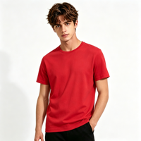 Camiseta Deportiva Unisex de Algodón 100% Ecológica de Secado Rápido, Cuello Redondo, Manga Corta, Transpirable, con Estampado Personalizado