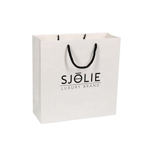 Biểu Tượng Tùy Chỉnh Quần Áo Sang Trọng Bao Bì Cửa Hàng Quà Tặng Màu Hồng Túi Giấy Với Xử Lý - Product Image 6