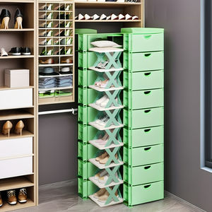 <span class=keywords><strong>Scarpiera</strong></span> in plastica multistrato di nuovo Design per casa porta e dormitorio piccolo spazio stretto soluzione <span class=keywords><strong>scarpiera</strong></span> - Product Image 1