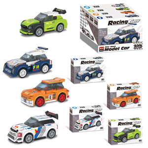 Micro xây dựng khối Bộ nhựa DIY Xe gạch đồ chơi cho trẻ em <span class=keywords><strong>2025</strong></span> - Product Image 2