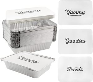 1000ml dùng một lần takeout nướng đóng băng bao bì thực phẩm lưu trữ nhôm Chảo lá <span class=keywords><strong>Container</strong></span> có nắp đậy - Product Image 3