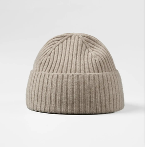 Wholesale Multi Color Solid Ribbed Knitted Beanie Unisex <b>Warm</b> Winter Cuffed Skull Cap - Product Image 1