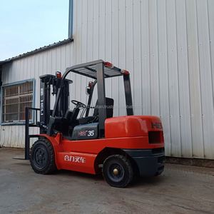 Second Hand 2.5Ton/3Ton/3.5Ton Low Hours Best Price HELI 30 <b>Mini</b> Diesel Forklift Offroad 1 Year Warranty - Product Image 3