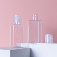 Vente en gros de flacons de désinfectant pour les mains de 80 ml, flacons de voyage de 30 ml avec bouchon à clapet pour savon liquide, gel douche, shampoing