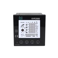 Analizador de Energía Inteligente Trifásico RS485 Modbus con Pantalla LCD de 72*72mm, Precisión Clase 0.5, 5A, Medidor de Panel