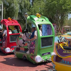 Parc d'attractions pour enfants Train électrique pour enfants Mini tours touristiques sans rail Matériau en acier et alliage pour centres commerciaux - Product Image 4