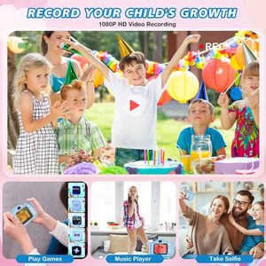 Cámara Bakoor para niños con zoom 8x, cámara de video digital HD para niños con tarjeta de 32G y correa, regalo para niños y niñas de 6 a 8 años - Product Image 6