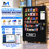 Petite machine distributrice de nourriture et de boissons pour les bureaux, les hôtels, les écoles et les commerces de proximité, destinée à la vente au détail