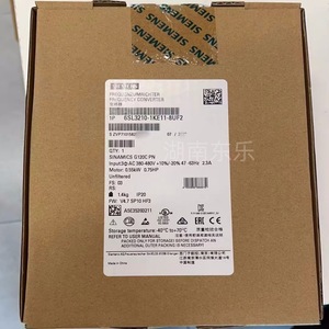 อินเวอร์เตอร์ซีเมนส์ รุ่น 6SL3210-1KE11-8UF2 กำลังไฟ 0.55 กิโลวัตต์ แรงดันไฟฟ้า 380 โวลต์ ระดับการป้องกัน IP20 รุ่น G120 ไม่มีฟิลเตอร์ - Product Image 1