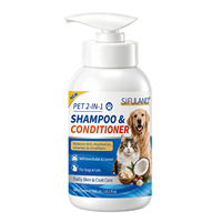 Shampooing et après-shampoing doux pour chats Boxi Pet pour le nettoyage du pelage, l'élimination des odeurs, le contrôle du sébum et l'entretien d'un pelage doux et lisse