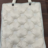 Tissu matelassé ultrasonique en pongé mat 400T tricoté en PU épais, anti-moisissure et résistant à l'abrasion pour veste d'hiver