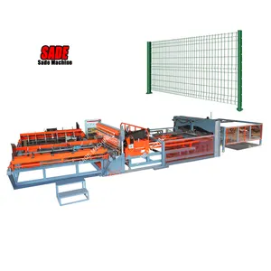 automatic 3D bending fence panel mesh welding machine for protection