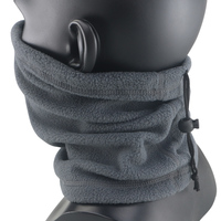 Pasamontañas de Forro Polar de Alta Calidad para Mujer, Color Sólido, Térmico, Invierno, Multifuncional, Cortavientos, Gorro y Protector de Cuello con Diseño Argyle