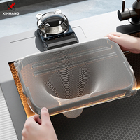 Égouttoir pliable en plastique Xinhang, panier égouttoir pour déchets alimentaires, cuisine, forte capacité de charge, petit panier égouttoir pour évier en forme d'ours