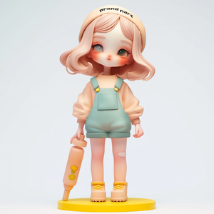 Fabricante personalizado <span class=keywords><strong>Pretty</strong></span> Art Toy Impresión 3D Dibujos animados 1/6 Escala Vinilo Figuras de acción - Product Image 2