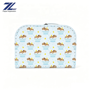 Coffret Cadeau Bébé en Gros, Valise en Carton pour Rangement de Souvenirs, Boîte à Souvenirs Empilable pour Nouveau-né, Décoration de Crèche - Product Image 3
