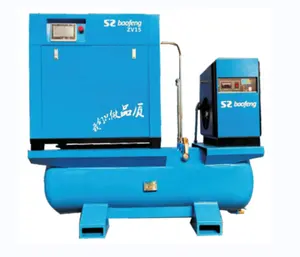 refrigerated dryer air compressor unit high pressure 15kw 1.5MPa general purpose compressor