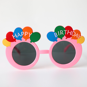 Happy Birthday <strong>Glasses</strong> <strong>Party</strong> Novelty Decorations and Props Sweet Cream Cake <strong>Glasses</strong> for Kids Adults Birthday <strong>Party</strong> Favors - Product Image 4