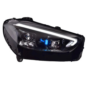 Conjunto de Faros Delanteros LED Láser Matrix con Señal de Giro Secuencial 6000K para Mercedes-Benz Clase C W206 2022-2023, Actualización Retrofit - Product Image 3