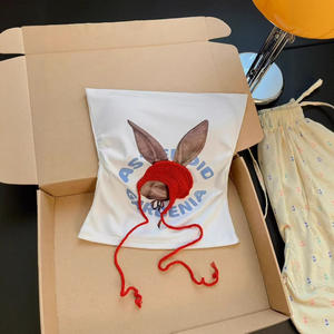 Camiseta de Verano para Mujer, Ajustada, sin Mangas, Tejida, Transpirable, con Estampado Animal, con Sujetador Incorporado - Product Image 5