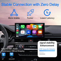 Wooboobox OEM ODM CarPlay inalámbrico Android Auto Dongle 4GB RAM Apariencia múltiple 2 en 1 Volkswagen adaptador AIbox 2 1
