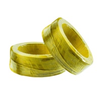 Cable flexible BVR de 10 mm, cable unipolar flexible de cobre trenzado con aislamiento de PVC de 450/750 V para gabinetes de control