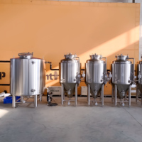 Réservoir d'eau glycolée à double enveloppe Carry Brewtech 600L avec isolation en PU pour microbrasserie et brasserie artisanale