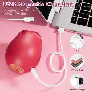 Vibrador de Clítoris y Punto G 3 <span class=keywords><strong>en</strong></span> 1 Multifunción con Cable de Carga, Interacciones Íntimas entre Parejas - Product Image 3