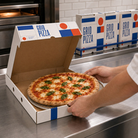 Cajas de Pizza Coloridas para Llevar, Cajas de Pizza Corrugadas Impresas Personalizadas, Fábrica de Cajas de Pizza al por Mayor